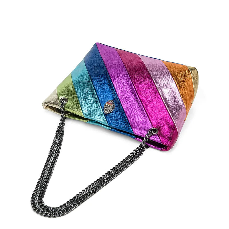 Eagle Head Women Tote Bag High Quality Shoulder Bag Crossbody PU Bags Colorful Big Capacity Casual Shopping Handbags