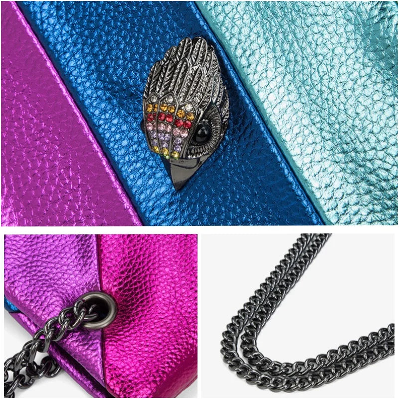Eagle Head Women Tote Bag High Quality Shoulder Bag Crossbody PU Bags Colorful Big Capacity Casual Shopping Handbags